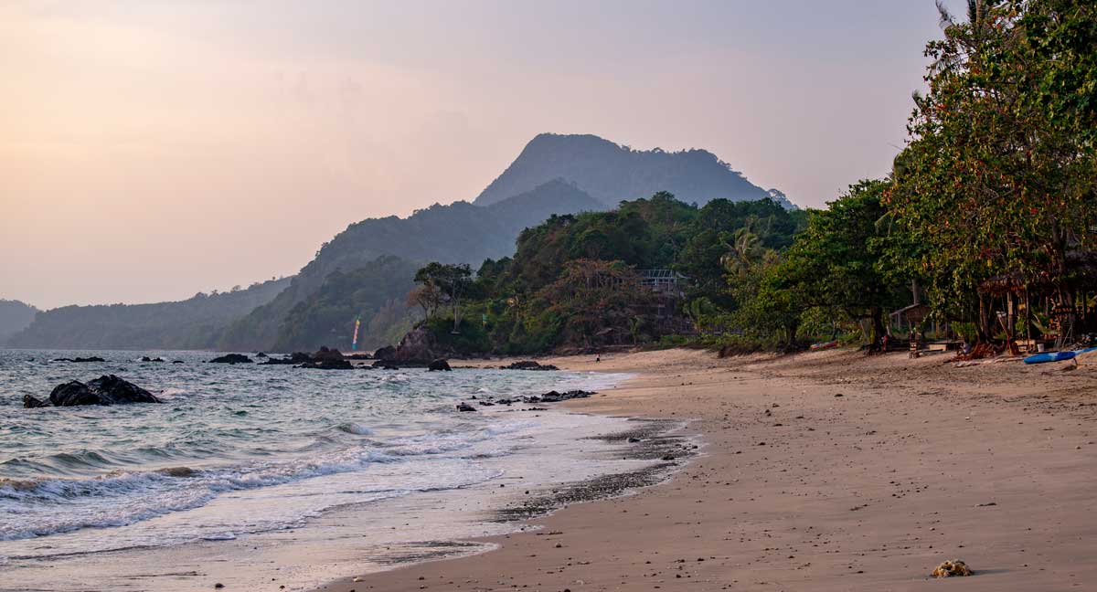 View of Koh Pu mountain